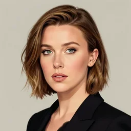 Portrait of Millie Bobby Brown by Yoji Shinkawa and RossDraws