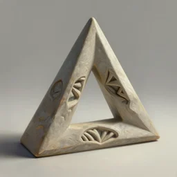 penrose triangle, diffuse lighting, fantasy, intricate, elegant, highly detailed, lifelike, photorealistic, digital painting, artstation, illustration, concept art, smooth, sharp focus, naturalism, trending on byron's - muse, by greg rutkowski and peter mohrbacher and greg staples