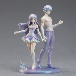 james jean and ilya kuvshinov isolated magical girl vinyl figure, figure photography, holographic undertones, anime stylized, accurate fictional proportions, glitter accents on figure high detail, ethereal lighting sigma 8 5 mm f _ 8