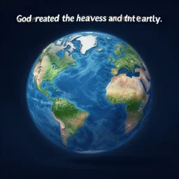 In the beginning God created the heavens and the earth. Now the earth was formless and empty, darkness was over the surface of the deep, and the Spirit of God was hovering over the waters. rosiński thorgal