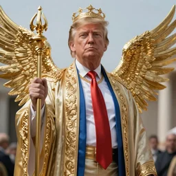 Donald Trump as the god-emperor of mankind, concept art, cgsociety, octane render, trending on artstation, artstationHD, artstationHQ, unreal engine, 4k, 8k