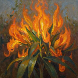 flaming june painting by rembrandt reimagined