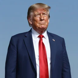 donald trump as the thing from fantasic 4