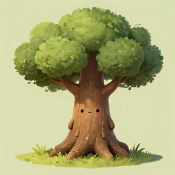 cute little anthropomorphic tree!!!!, bark!!! skin, tiny, small, short, cute and adorable, pretty, beautiful, dnd character art portrait, matte fantasy painting, deviantart artstation, by jason felix by steve argyle by tyler jacobson by peter mohrbacher, cinema