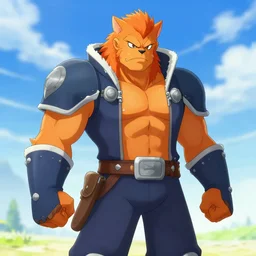 angriestpat in xenoblade chronicles 3, orange beard