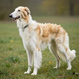 a borzoi painted by peter gric, hi fidelity