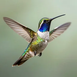 a sci-fi hummingbird