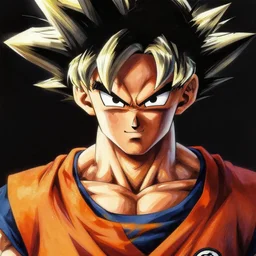 ultra realistic portrait painting of kobe bryant as goku, art by akira toriyama, 4 k, dragon ball artstyle, cel shaded, highly detailed, epic lighting