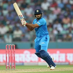 dhoni batting left handed