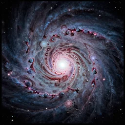 interdimensional wormhole at the center of a fractal nebula, medium format, mamiya, 5 0 mm, f 4