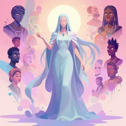 a dreamy otherworldly 3 d render of arcanist, pixiv fanbox, dramatic lighting, maximalist pastel color palette, splatter paint, pixar and disney exploded - view drawing, graphic novel by fiona staples and dustin nguyen, peter elson, alan bean, wangechi mutu, clean cel shaded vector art, trending on artstation