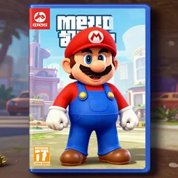 mario as a gta v cover