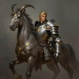 centaur centaur centaur :: Paladin, fearsome, beautiful, DnD character art portrait, male centaur centaur chimera, plate armor, matte fantasy painting, DeviantArt Artstation, by Jason Felix by Steve Argyle by Tyler Jacobson by Peter Mohrbacher, cinematic lighting.