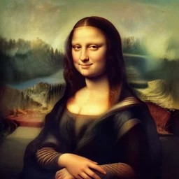 portrait of Imran Khan in the style of Mona Lisa