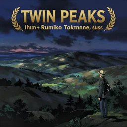 Still frame from the Twin Peaks anime by Rumiko Takahashi