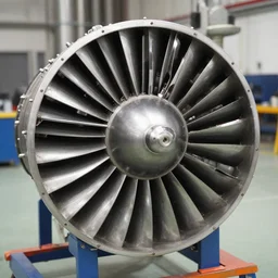 assembly instructions for a jet turbine