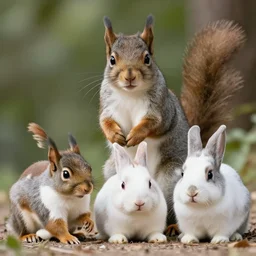 cat squirrel cat bunny squirrel cat bunny cat cat bunny squirrel bunny cat cat squirrel cat bunny