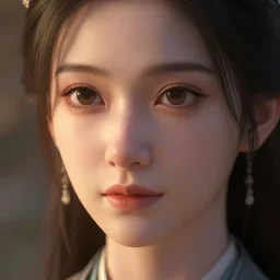 such a lovely face,, highly detailed vfx, cinematic, volumetric lighting,