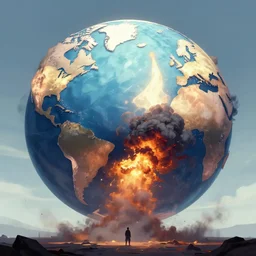 a giant worldwide explosion, Greg Rutkowski, Tragic
