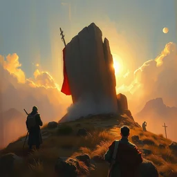 but only as an admonition to him who fears [ his lord ], overdetailed art, by greg rutkowski, by rhads, sharp focus