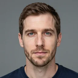 Steve - O face portrait, Realistic, HDR, Clear Image