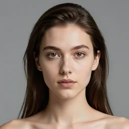 sharp face french woman, realistic, photo studio, HDR, 8k, trending on artstation