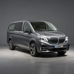 bmw van brochure press photos