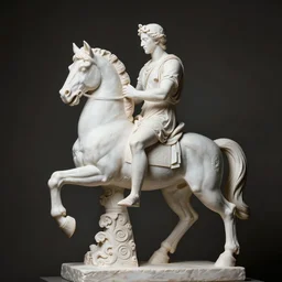 studio photo of a white greek statue of a centaur!!! centaur centaur, human horse chimera hybrid, centaur, chiron