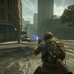 screenshot of half - life 3 in new york city
