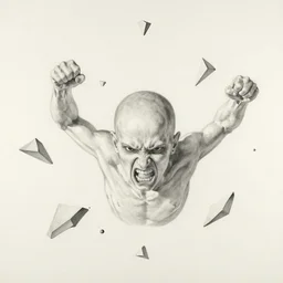 the emanation of anger and wrath, fragments, fututre, past, inspired by lise deharme, peter mohrbache, albrecht durer, abstract, a level art, intricate, pop surrealism, digital poster, ornately detailed, photorealism, trending in artstation