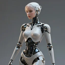 portrait of a female android, robotic, sleek, smooth, humanoid character, beautiful, focused, elegant, art nouveau, dnd, sinuous, fantasy, mystical, magical aesthetics, illustration, photorealistic, soft lighting, unreal engine, matte painting, 4 k,