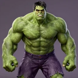 jim carrey as the hulk by alex ross, greg rutkowski - h 7 6 8