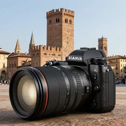 4 k hd, high detail photograph of bergamo, shot with sigma f / 4. 2, 2 5 0 mm sharp lens, wide shot, volumetric lighting, high level texture render, unreal engine