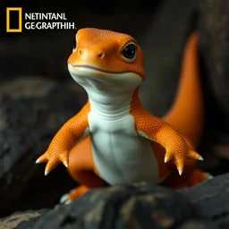 national geographic professional photo of charmander, award winning