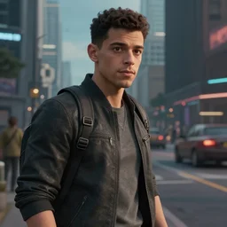 Rami Malek in Detroit Become Human, 4k screenshot