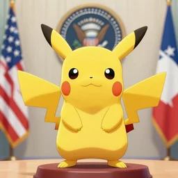 detective pikachu as president of the united states press conference