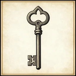 medieval key, heraldry