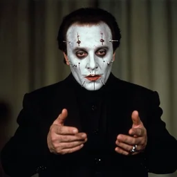 film still of Danny Devito!!! as Pinhead in Hellraiser 1987
