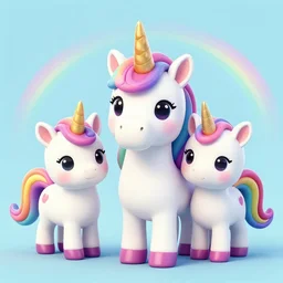 rainbow unicorn kittens. by lulu chen. by lynn chen. behance. trending on artstation. hd. hq.