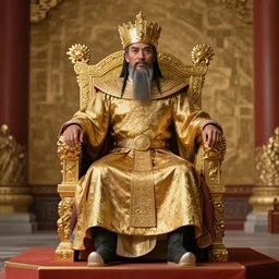 an emperor of the earth sitting on a throne in 3 0 2 2