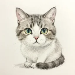 sketch of a cat