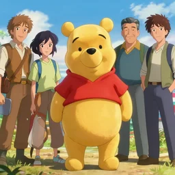 xijinping as winnie the pooh, ben hur, loftis, cory behance hd by jesper ejsing, by rhads, makoto shinkai and lois van baarle, ilya kuvshinov, rossdraws global illumination