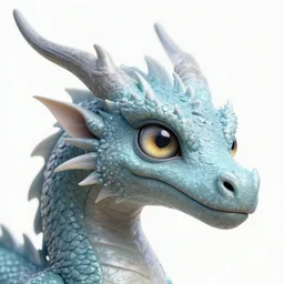 fairy dragon with compound eye 4 k high detailed