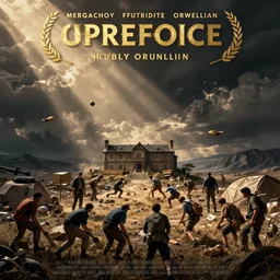 mergachoy, ffutridite, orwellian, preforce, wobbly, qunfun, movie poster