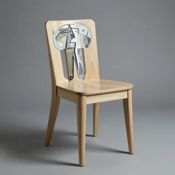 a beautiful ikea chair designed by picasso
