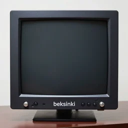 “ crt monitor head, beksinski ”