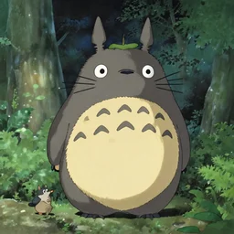 still from the live action My Neighbor Totoro 1959