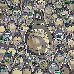 still from the live action My Neighbor Totoro 1959