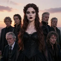 photographic portrait of a stunningly beautiful gothic celtic female in soft dreamy light at sunset, contemporary fashion shoot, by edward robert hughes, annie leibovitz and steve mccurry, david lazar, jimmy nelsson, breathtaking, 8 k resolution, extremely detailed, beautiful, establishing shot, artistic, hyperrealistic, beautiful face, octane render