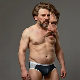 detailed portrait of iosif stalin in a underwear, hyperrelostic, 8 k tranding artstation, digital concept, diselpank art, sharp focus, caricature illustration, art by artgerm and greg rutkowskii